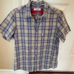 Ben Sherman plaid short sleeve shirt